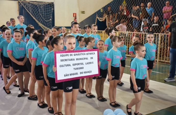 São Miguel do Iguaçu foi a capital regional da Ginástica Rítmica no último final de semana