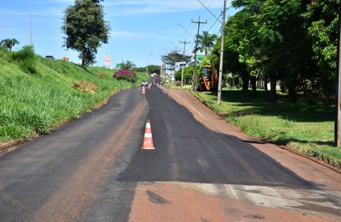 São Miguel do  Iguaçu: Governo Municipal retoma o programa Asfalto Bom com a recuperação de novas vias