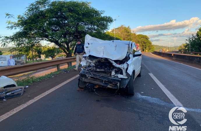 São Miguel do Iguaçu: colisão na BR-277 deixa uma vítima fatal