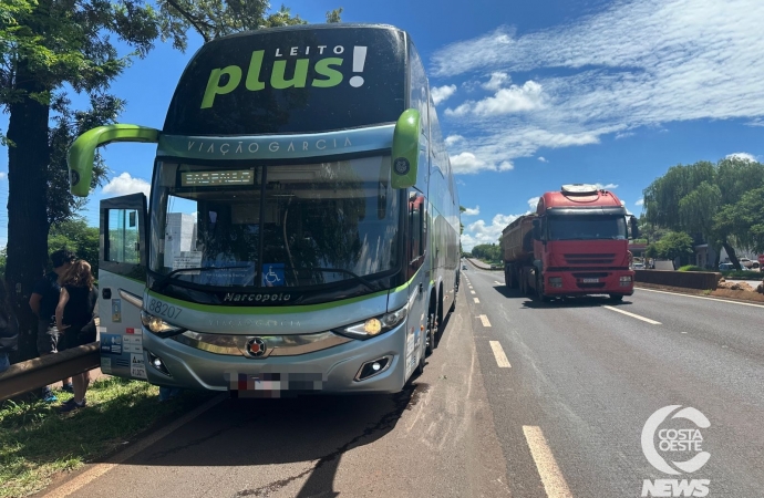 São Miguel do Iguaçu: Motorista de ônibus sofre infarto e é socorrido pelo SAMU