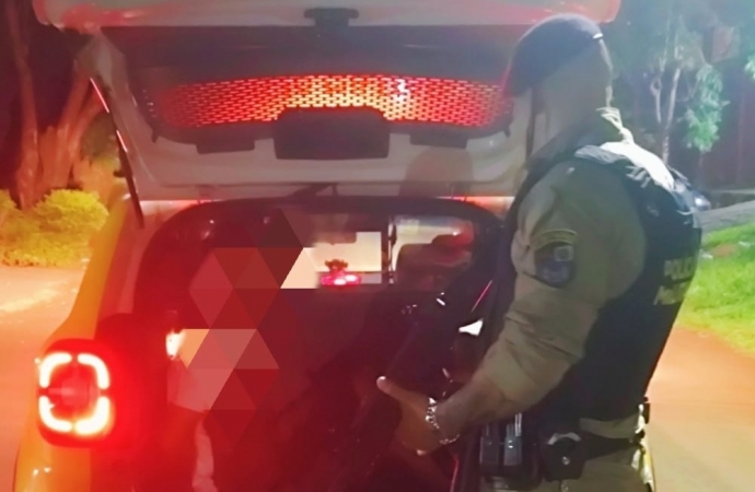 São Miguel do Iguaçu: PM prende foragido da justica de Foz do Iguaçu