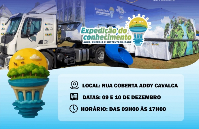 São Miguel do Iguaçu recebe na próxima semana Expedição do Conhecimento