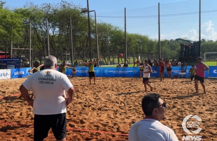 São Miguel do Iguaçu sedia etapa final do Circuito Nacional de Handebol de Praia
