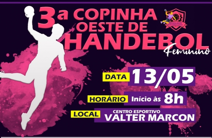 São Miguel do Iguaçu sedia nesse final de semana a Copinha de Handebol feminino no Valter Marcon