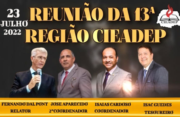 São Miguel do Iguaçu sedia reunião da 13ª região realizada pela Assembleia de Deus da Missão