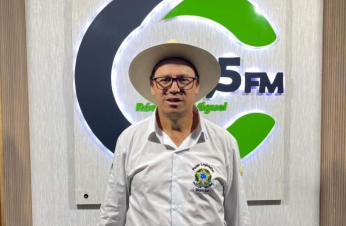 Vereador Adelar da Rosa celebra inclusão de atração Gospel no aniversário da cidade