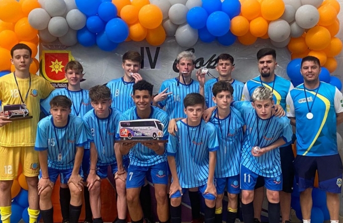 São Miguel é campeão da Copa Italianinha sub-15 de futsal masculino