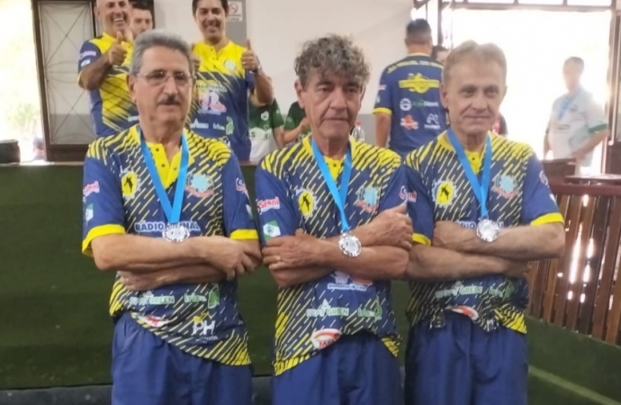 São Miguel é vice-campeão paranaense máster de bocha masculino