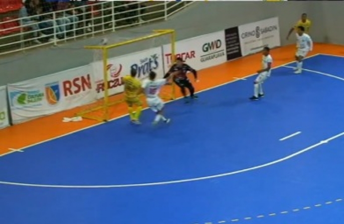 São Miguel Futsal vence o Guarapuava e sobe para o 4º lugar no Grupo A