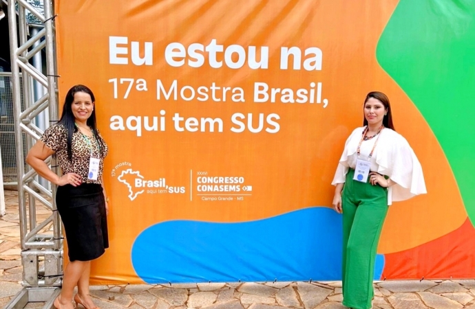 Secretaria de Saúde de Itaipulândia é destaque nacional na mostra Brasil, aqui tem SUS