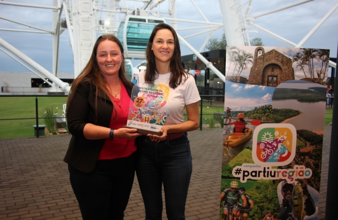 Secretária de Turismo e Lazer Angela Frey representou Itaipulândia em homenagem ao Dia Mundial do Turismo