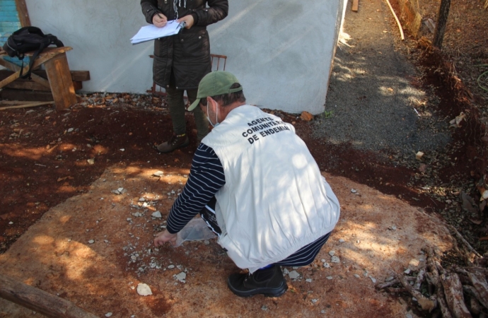 Secretaria Municipal de Saúde de Serranópolis realiza ação de combate a Dengue e doenças causadas pelo Aedes Aegypti