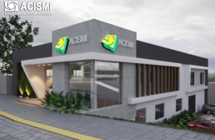 Sede própria da ACISMI será inaugurada no próximo sábado (01); data dos 45 anos da Associação