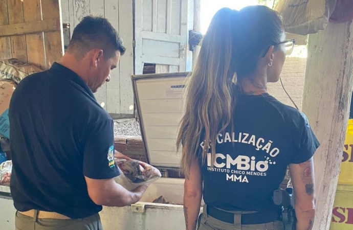 Segunda etapa de operação ambiental conjunta apreende pescado irregular em Capanema