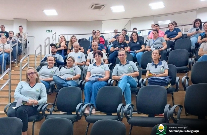 Serranópolis: ACS e ACE participam de oficina de integração de combate à dengue