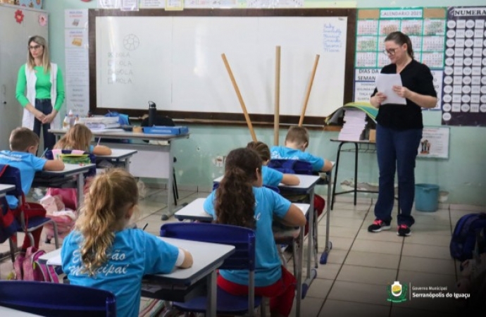Serranópolis do Iguaçu: Alunos da rede municipal de ensino realizam Prova Paraná 2025