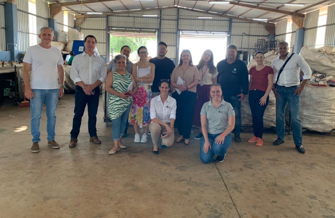 Serranópolis do Iguaçu é exemplo para o Paraná no Tratamento de recicláveis