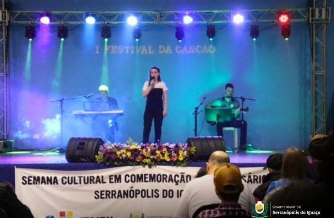 Serranópolis do Iguaçu se prepara para o Festival da Canção 2023