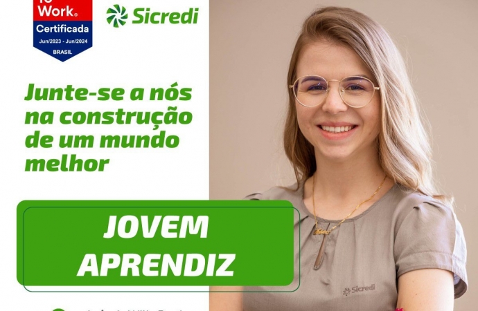 Sicredi abre vaga de Jovem Aprendiz em São Miguel do Iguaçu