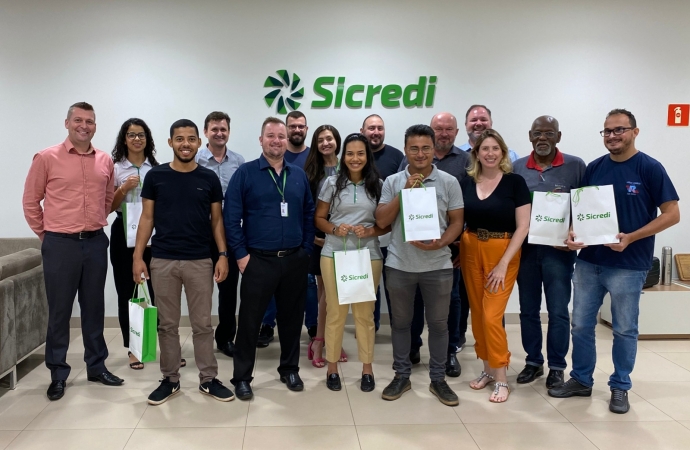 Sicredi oferece café de confraternização para a imprensa de São Miguel do Iguaçu