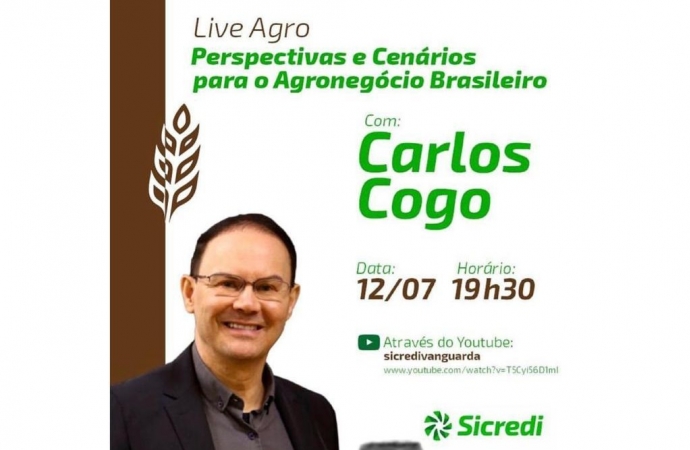 Sicredi Vanguarda realiza live voltado ao agronegócio