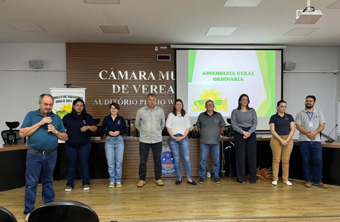 Sindicato dos Trabalhadores Rurais de Santa Helena realiza Assembleia Geral com ampla participação