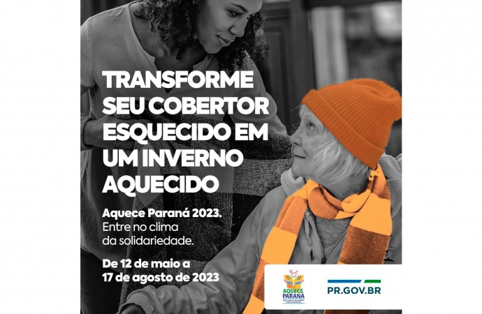 SOLIDARIEDADE: Participe da Campanha Aquece Paraná