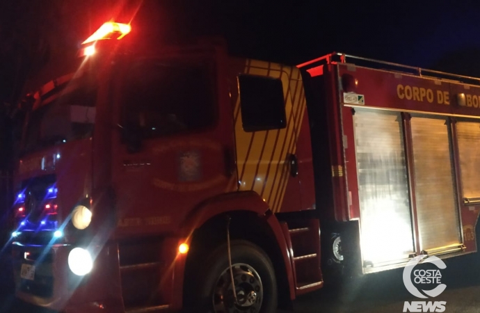 Suposto incêndio ocasionado por cigarreiros mobiliza Bombeiros em Santa Helena