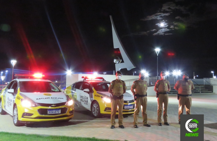 Tenente Coronel Novack visita Santa Helena e acompanha atividades da “Operação Vida”