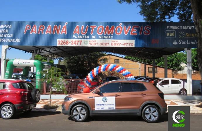 Teve início o Mega Feirão de semi-novos e Test Drive da Paraná Automóveis; visite a loja