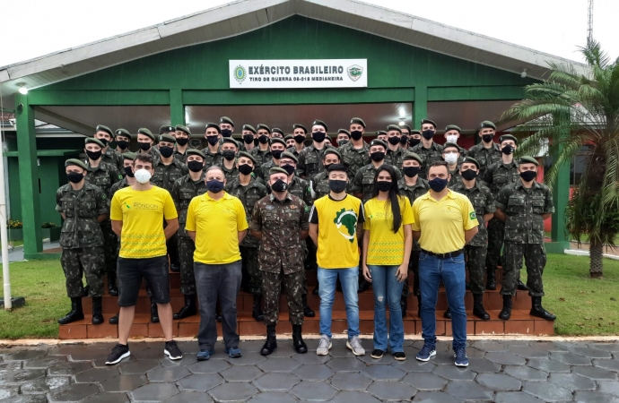 Tiro de Guerra 05-018 participa de  palestras e oficinas da UTFPR