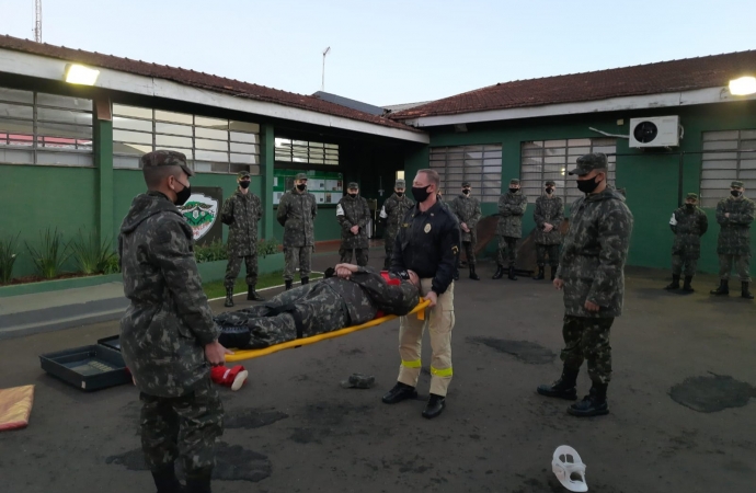 Tiro de Guerra  05-018 promove instrução de Primeiros Socorros