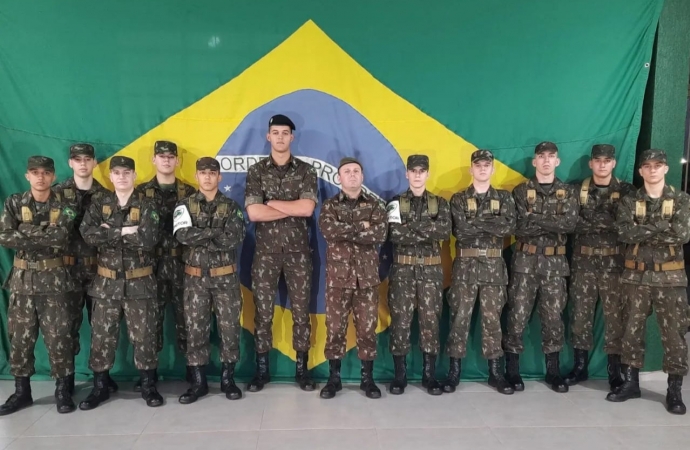 Tiro de Guerra de Medianeira realiza Concurso de Ordem Unida