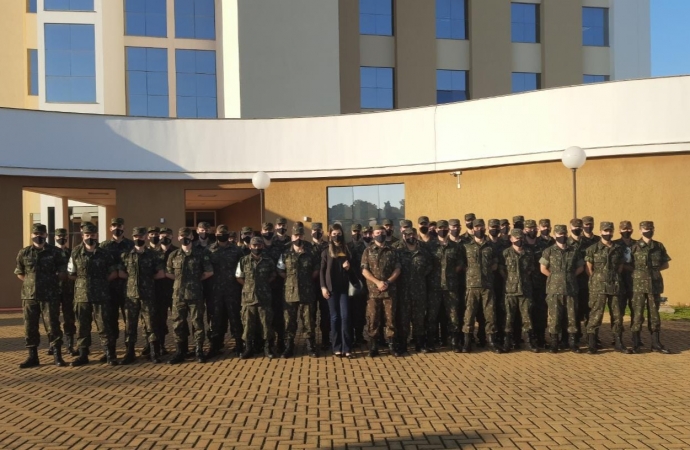 Tiro de Guerra participa de palestra sobre “Valorização da Vida”