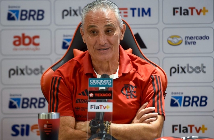 Tite é apresentado oficialmente como técnico do Flamengo