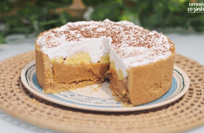 Torta Banoffee de banana