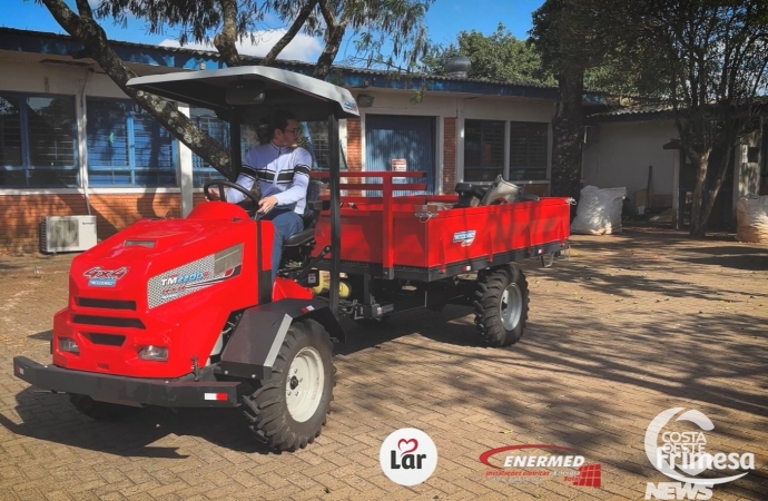 Trator elétrico vai gerar benefícios ao produtor rural e ao meio ambiente