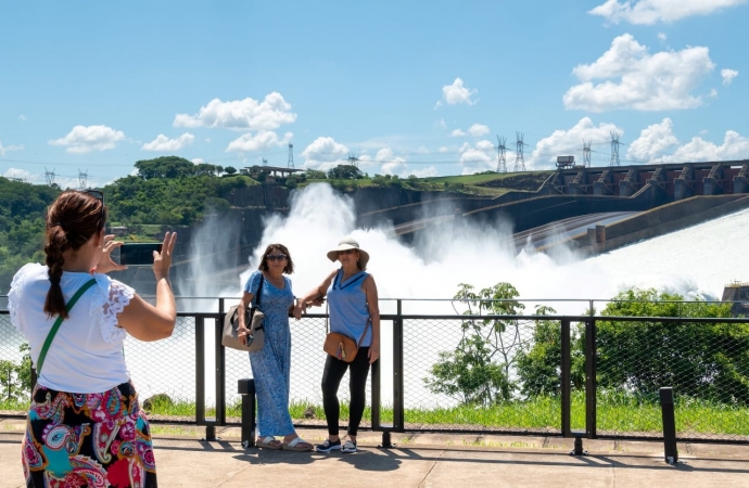 Turismo de Itaipu registra aumento de 83% em fevereiro