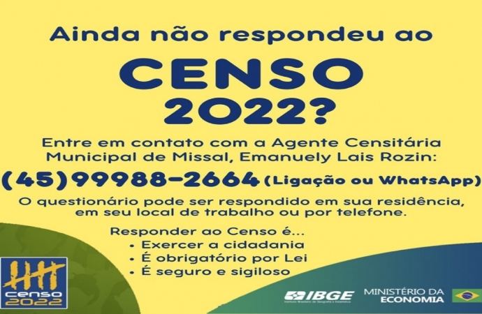 Último mês para responder ao Censo 2022