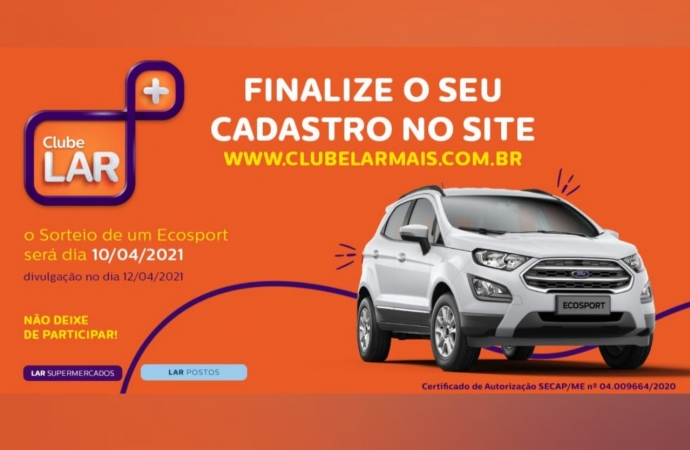 Último sorteio da campanha Lar + será realizado sábado, 10