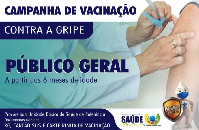 Vacinação contra Influenza em São Miguel é ampliada para população em geral com idade a partir dos 6 meses