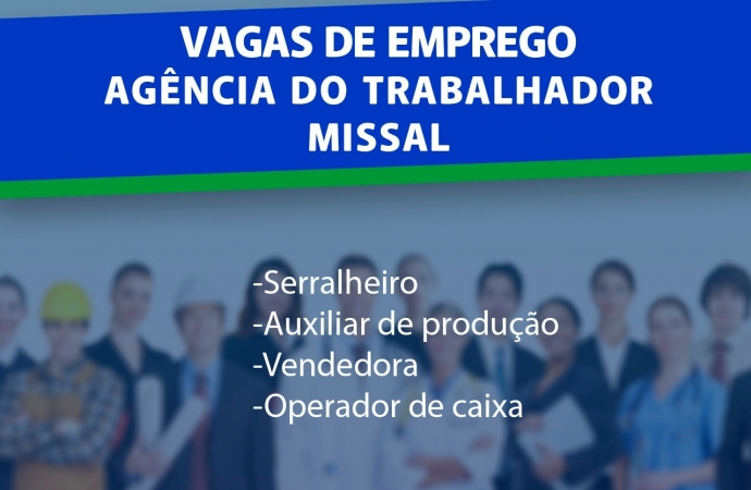 Vagas de emprego em Missal