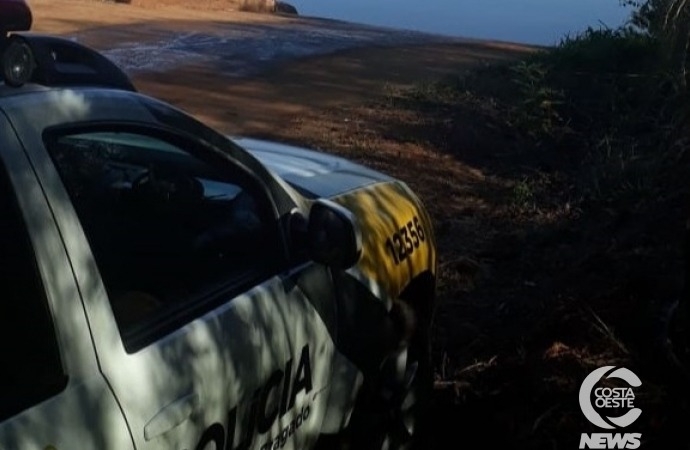 Veículo Gol é furtado na prainha de Entre Rios do Oeste