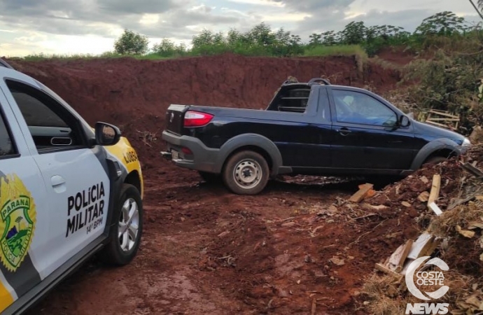 Veículo levado durante assalto em São Miguel do Iguaçu é recuperado em Itaipulândia