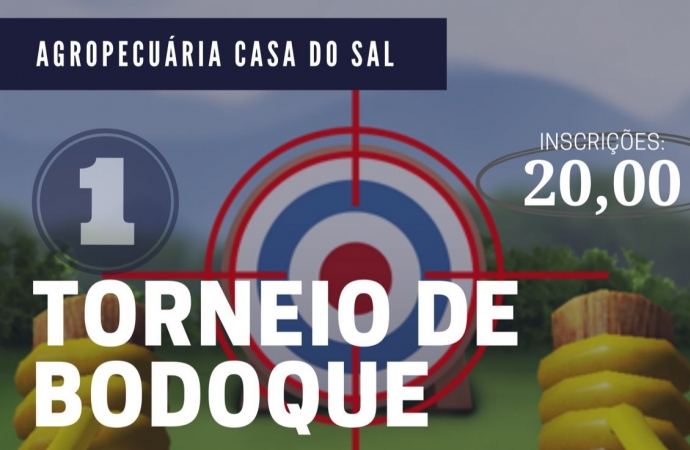 Vem aí o I Torneio de Bodoque em Santa Helena; faça sua inscrição