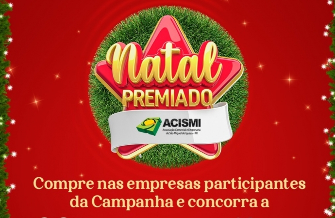 Venda da Campanha de Natal da ACISMI está superando as expectativas e empresas tem até o dia 10 para participar