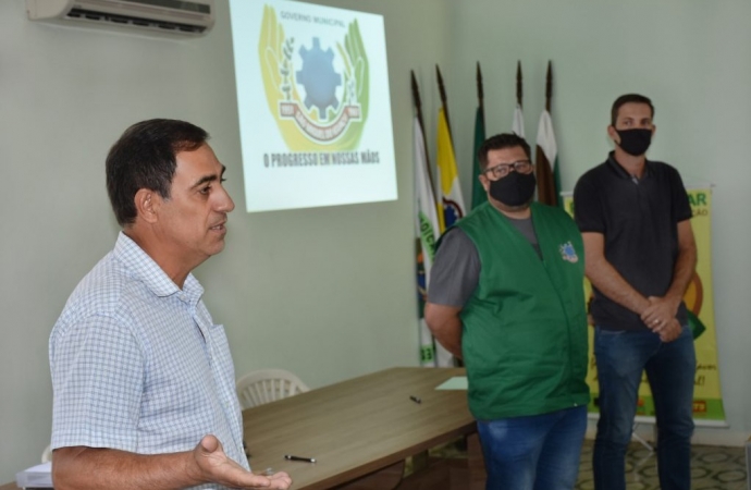 São Miguel do Iguaçu: Vice-prefeito e secretários participam de reunião do Conselho Municipal de Desenvolvimento Agropecuário