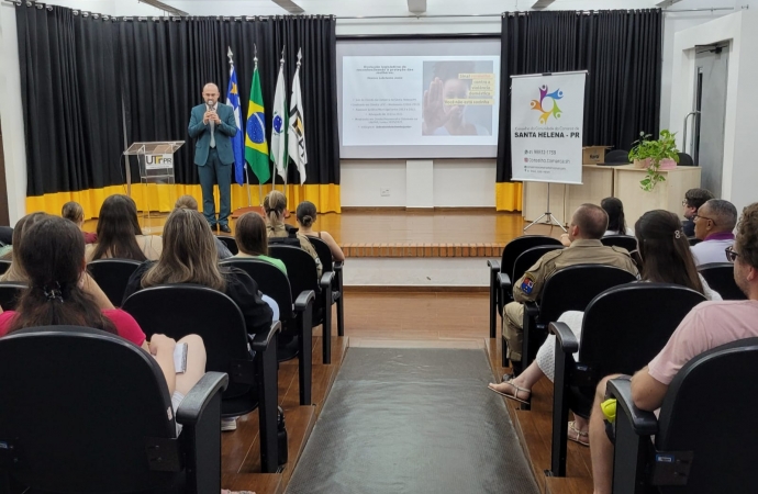 Violência contra a mulher é tema de palestra no auditório da UTFPR Santa Helena