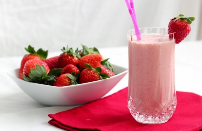 Vitamina de morango