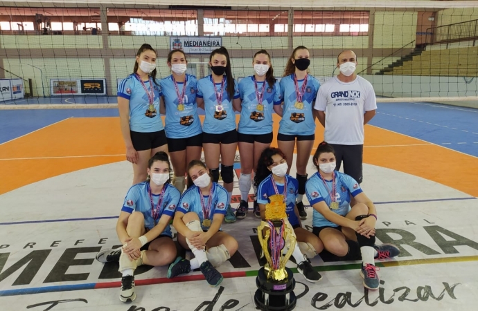 Vôlei feminino de Medianeira conquista 1ª etapa da XXIV Copa Integração